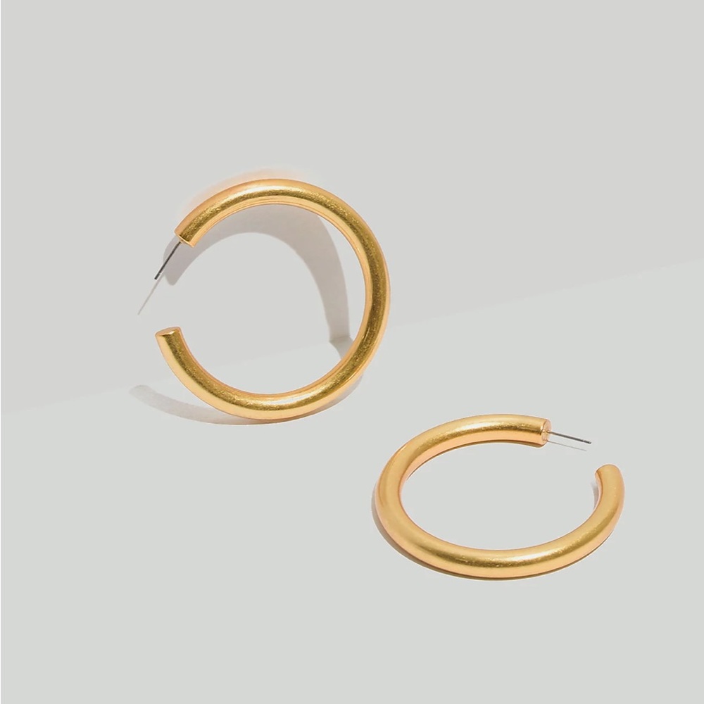 Madewell Chunky Oversized Hoop Earrings